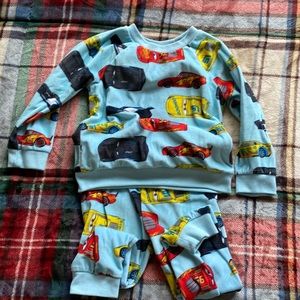 Disney Cars velour set